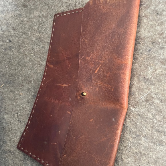 Custom made book bag by artist at Brooklyn NYC flea market - Picture 6 of 9